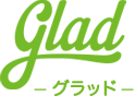 株式会社glad（グラッド）のロゴ